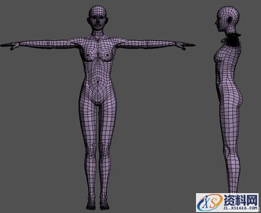 3DMAX制作克劳族少女(图文教程),3DMAX制作克劳族少女,采用,设计,尺寸,第2张