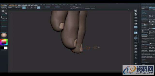 关于ZBrush手部雕刻这些细节你都了解吗？,选择,这个,用于,第1张