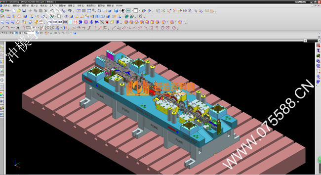 五金汽车模具结构图纸0012,结构,NeadPay,模具,第4张