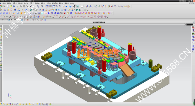 五金汽车模具结构图纸0015,结构,NeadPay,模具,第5张