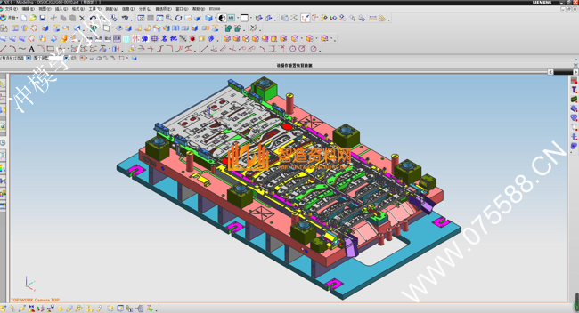 五金汽车模具结构图纸0020,结构,NeadPay,模具,第4张