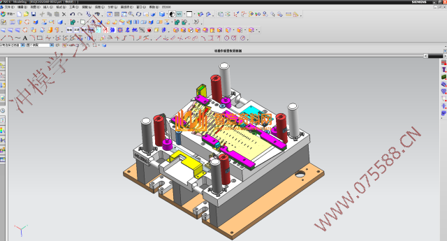 五金汽车模具结构图纸0032,结构,NeadPay,模具,第2张
