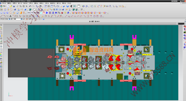 五金汽车模具结构图纸0046,结构,NeadPay,模具,第3张