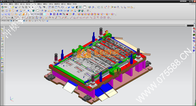 五金汽车模具结构图纸0060,结构,NeadPay,模具,第5张