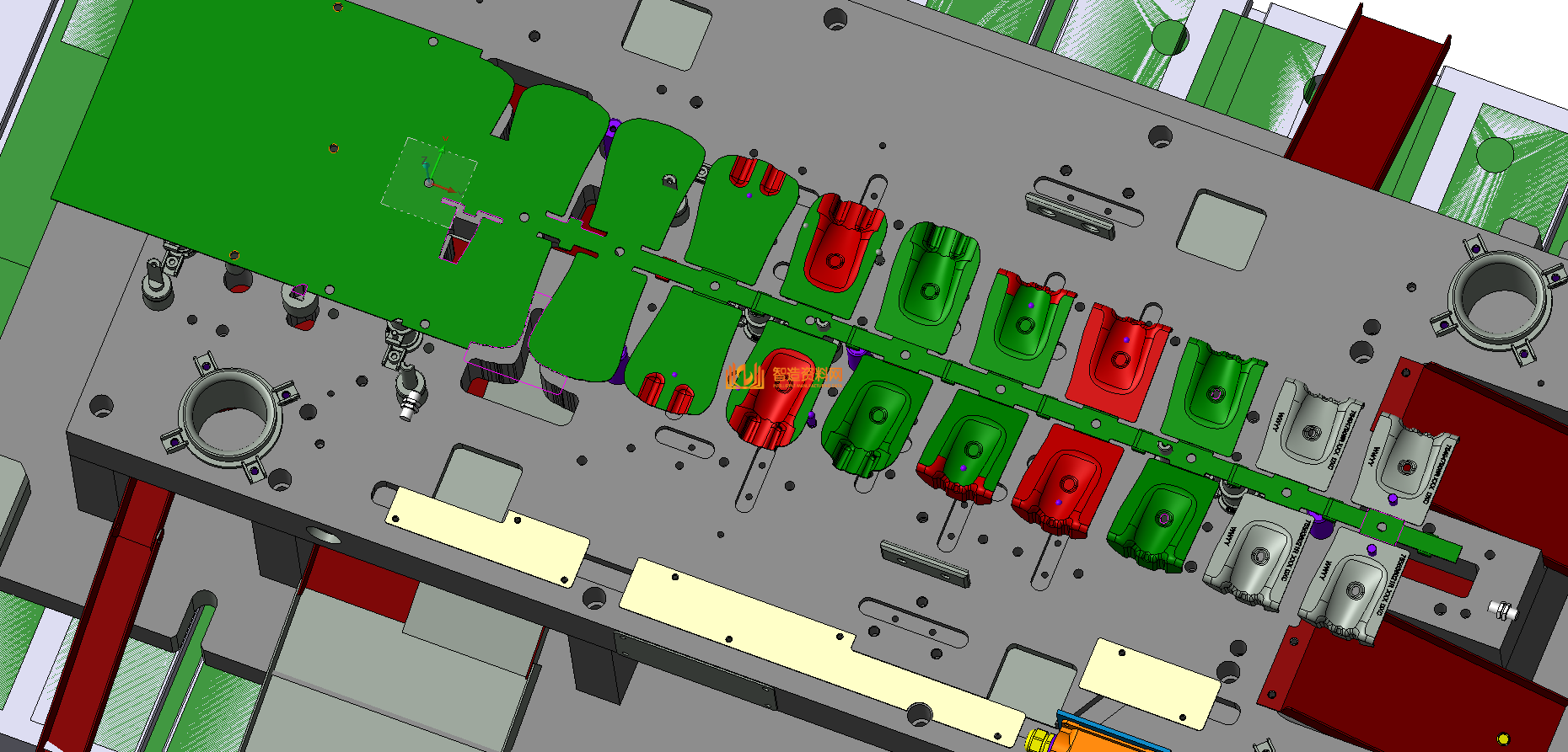 VISI五金汽车模具结构图纸0049,模具,结构,NeadPay,第1张