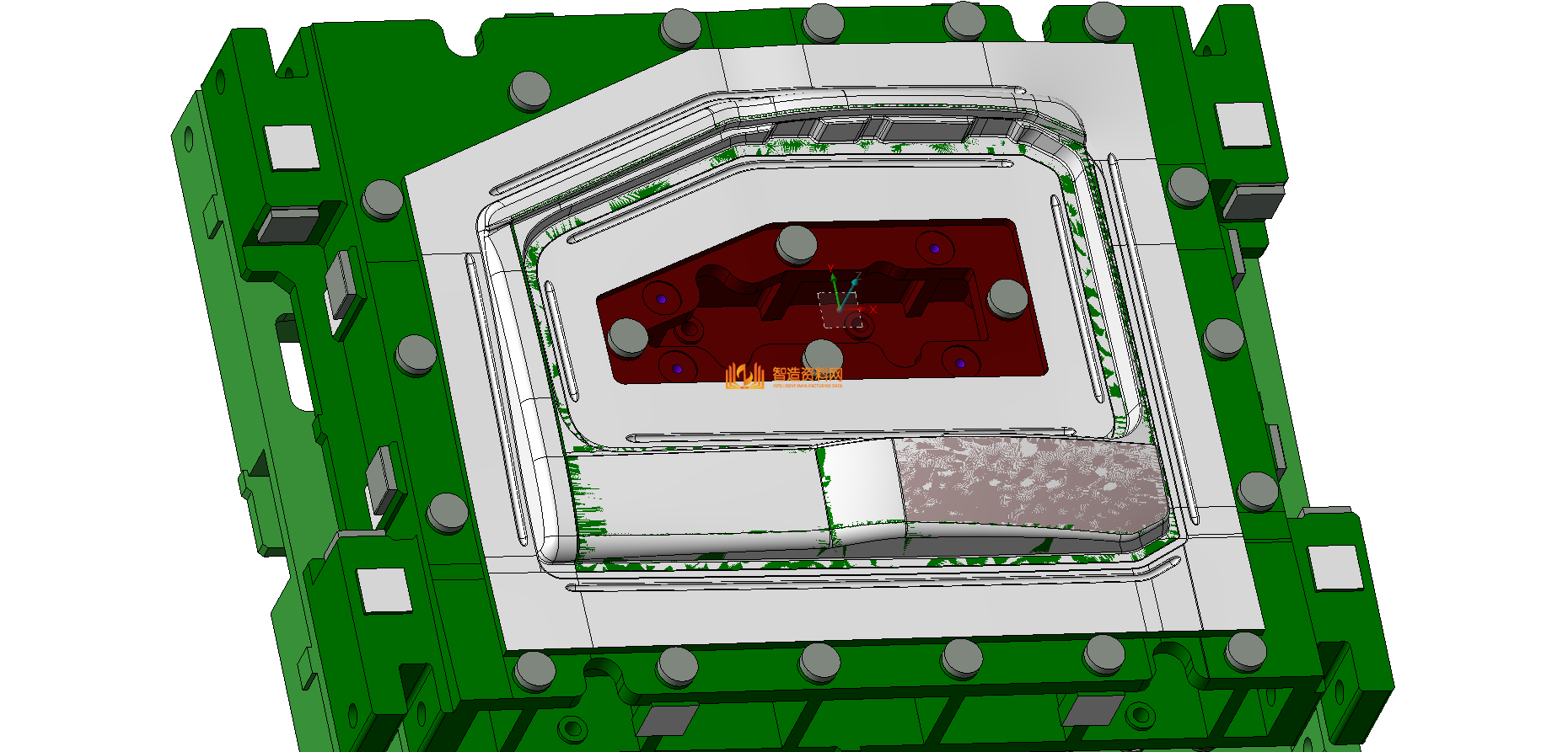VISI五金汽车模具结构图纸0077,模具,结构,NeadPay,第1张