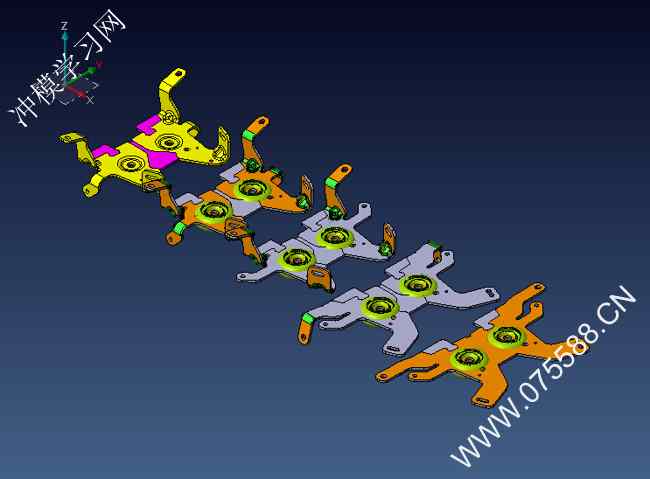 UG汽车零部件料带图0005,NeadPay,第1张