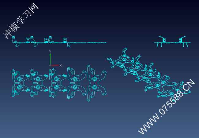 UG汽车零部件料带图0005,NeadPay,第3张