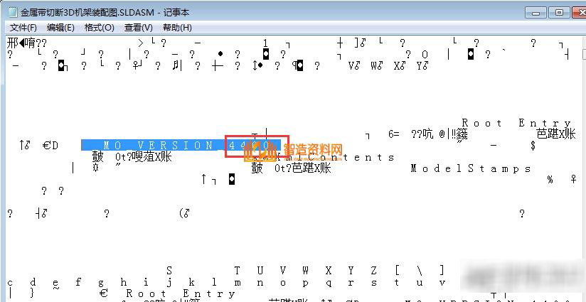 如何查看模型文件的版本号？,文件,模型,打开,下图,方式,第1张