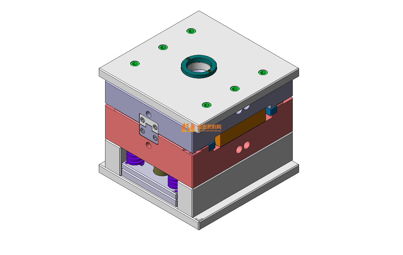 塑胶模具设计结构图纸0113,设计,NeadPay,模具,第1张