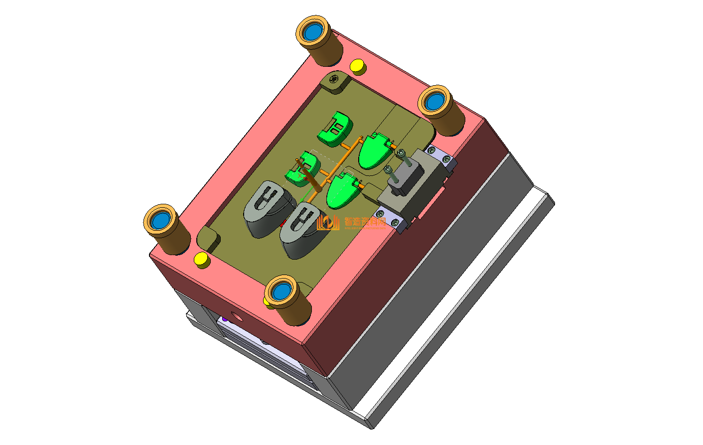 塑胶模具设计结构图纸0137,NeadPay,设计,模具,第2张
