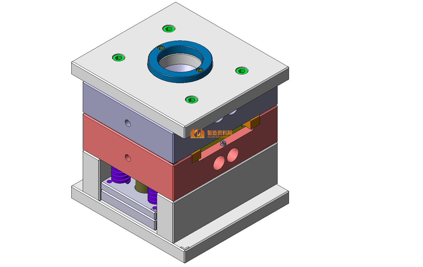 塑胶模具设计结构图纸0171,NeadPay,设计,模具,第1张