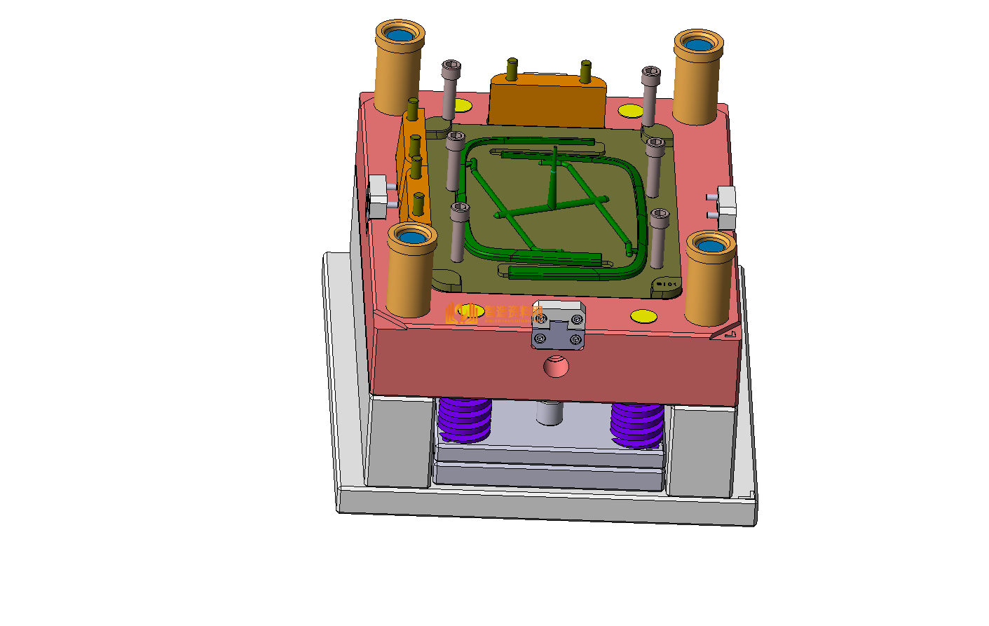 塑胶模具设计结构图纸0174,NeadPay,设计,模具,第3张