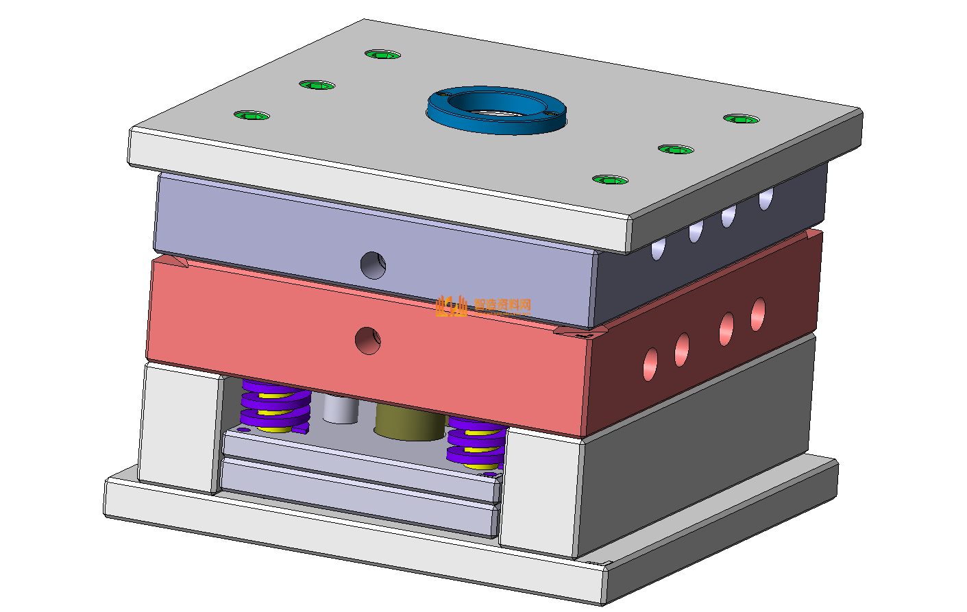 塑胶模具设计结构图纸0175,NeadPay,设计,模具,第1张