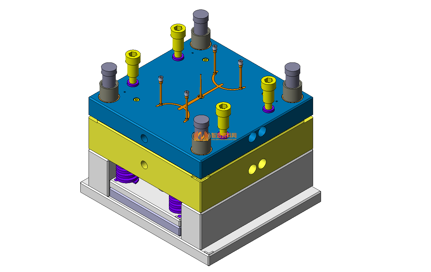 塑胶模具设计结构图纸0180,NeadPay,设计,模具,第2张