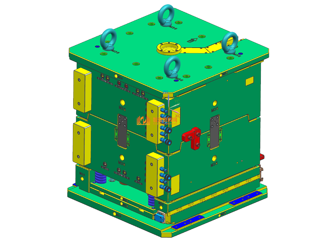 塑胶汽车模具设计结构图纸0001,NeadPay,设计,模具,第2张