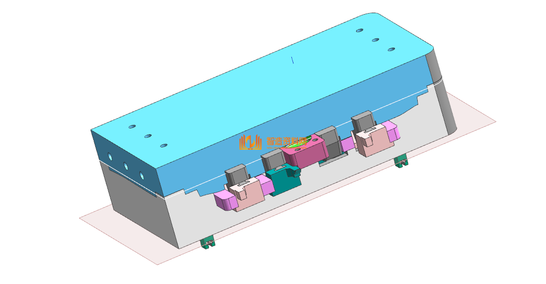 塑胶模具分模图纸0036,NeadPay,模具,图纸,第2张