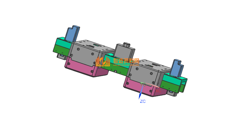 塑胶模具分模图纸0054,NeadPay,模具,图纸,第2张