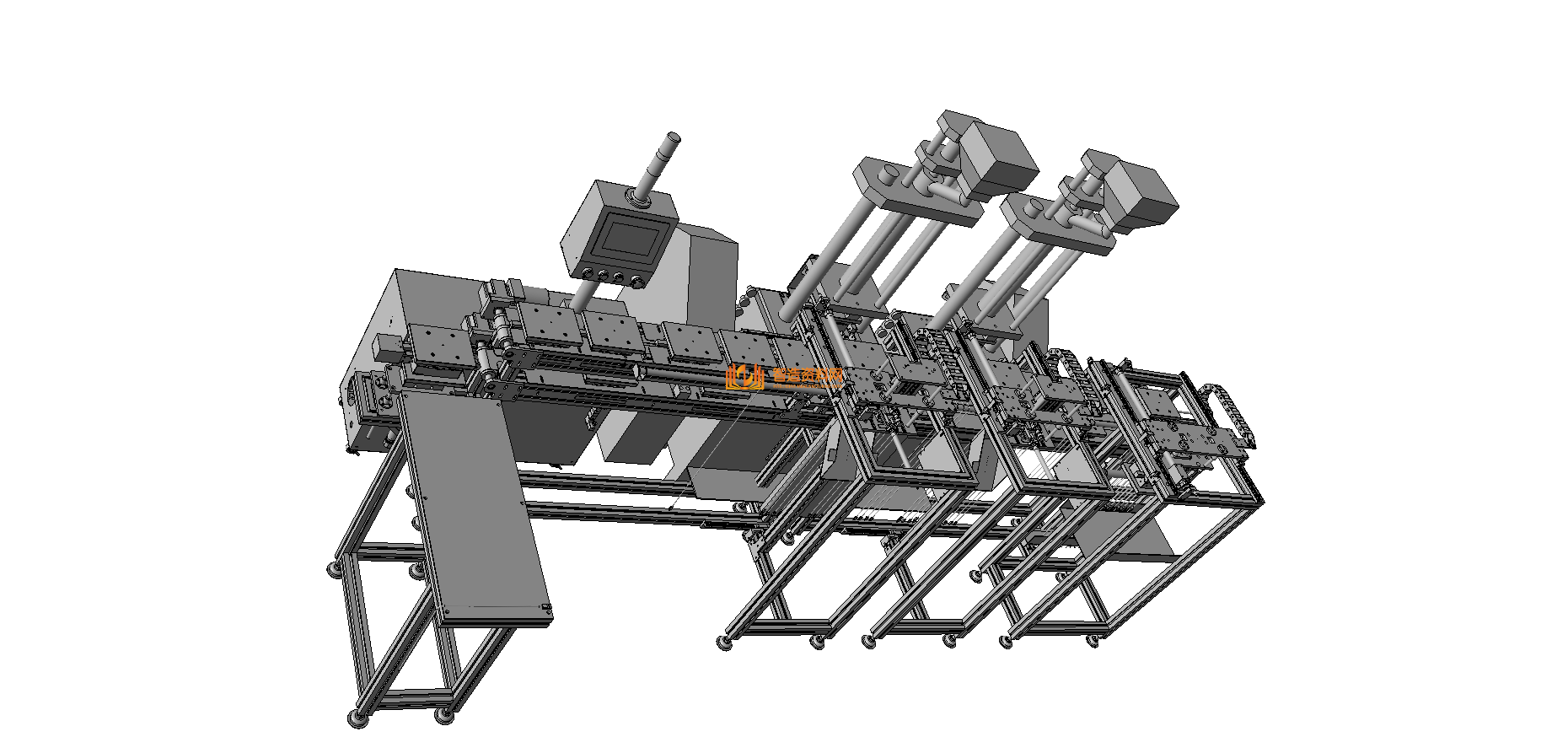 USB线材立式注塑机自动上下料,NeadPay,自动,注塑,第2张