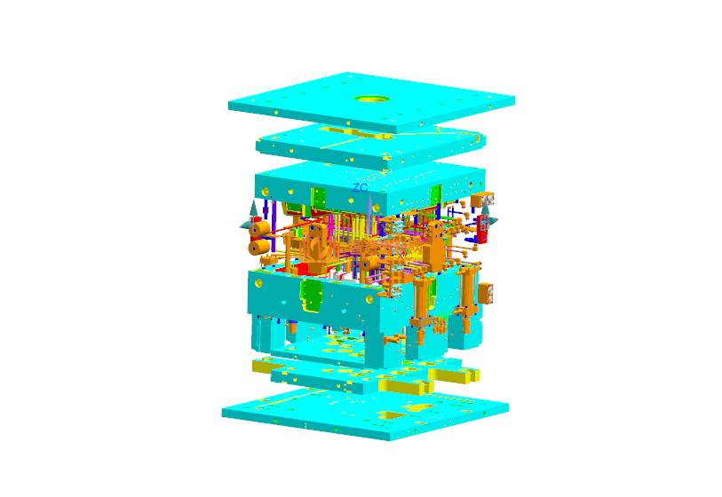 塑胶模具设计全套图纸0343,NeadPay,设计,模具,第1张