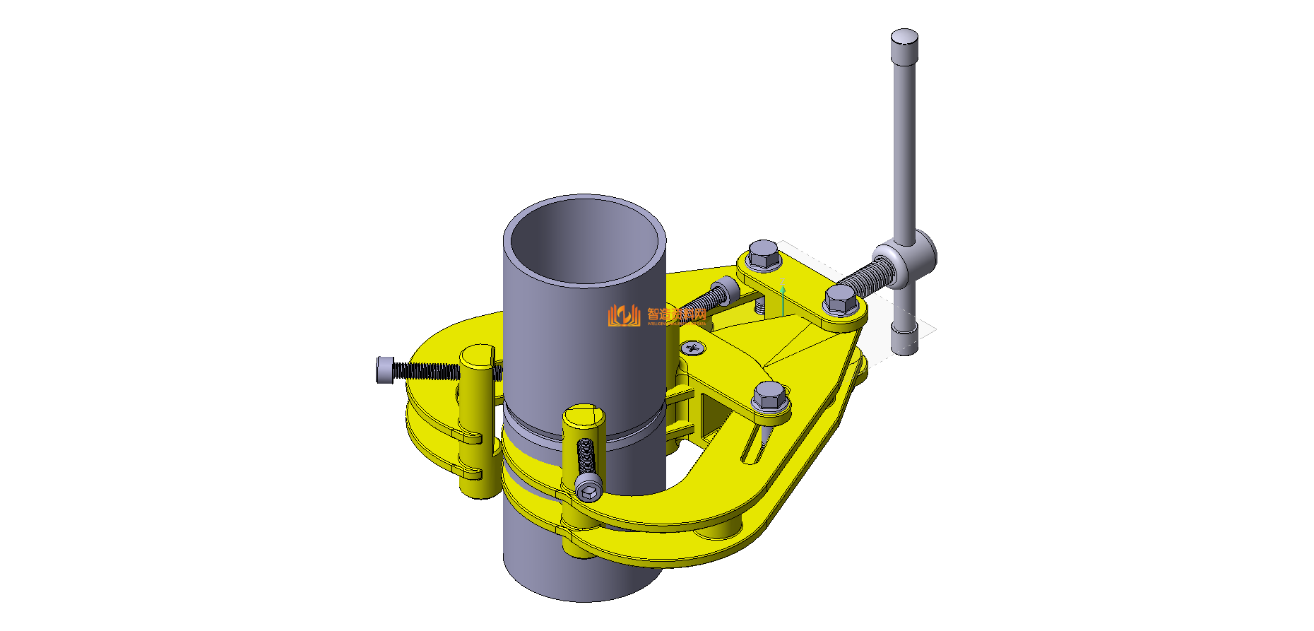 管道焊接夹具三维模型,XSJXSB_SW_0239.png,NeadPay,三维,模型,第1张