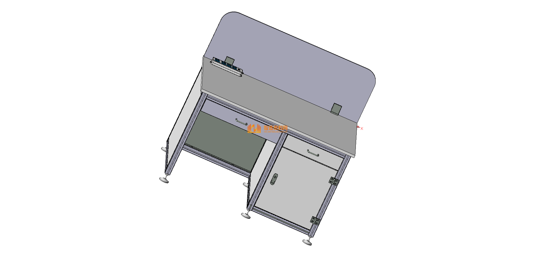操作工作台 3D模型,XSJXSW2016_BJG_0061.png,NeadPay,模型,第1张