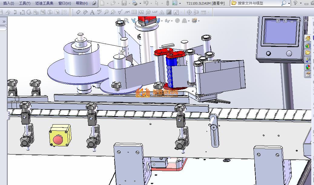 T21100全自动立式圆瓶贴标机,NeadPay,自动,第2张
