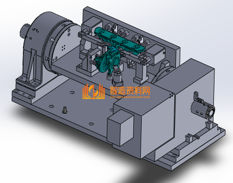 发动机排气歧管精密液压工装夹具,NeadPay,排气,第2张