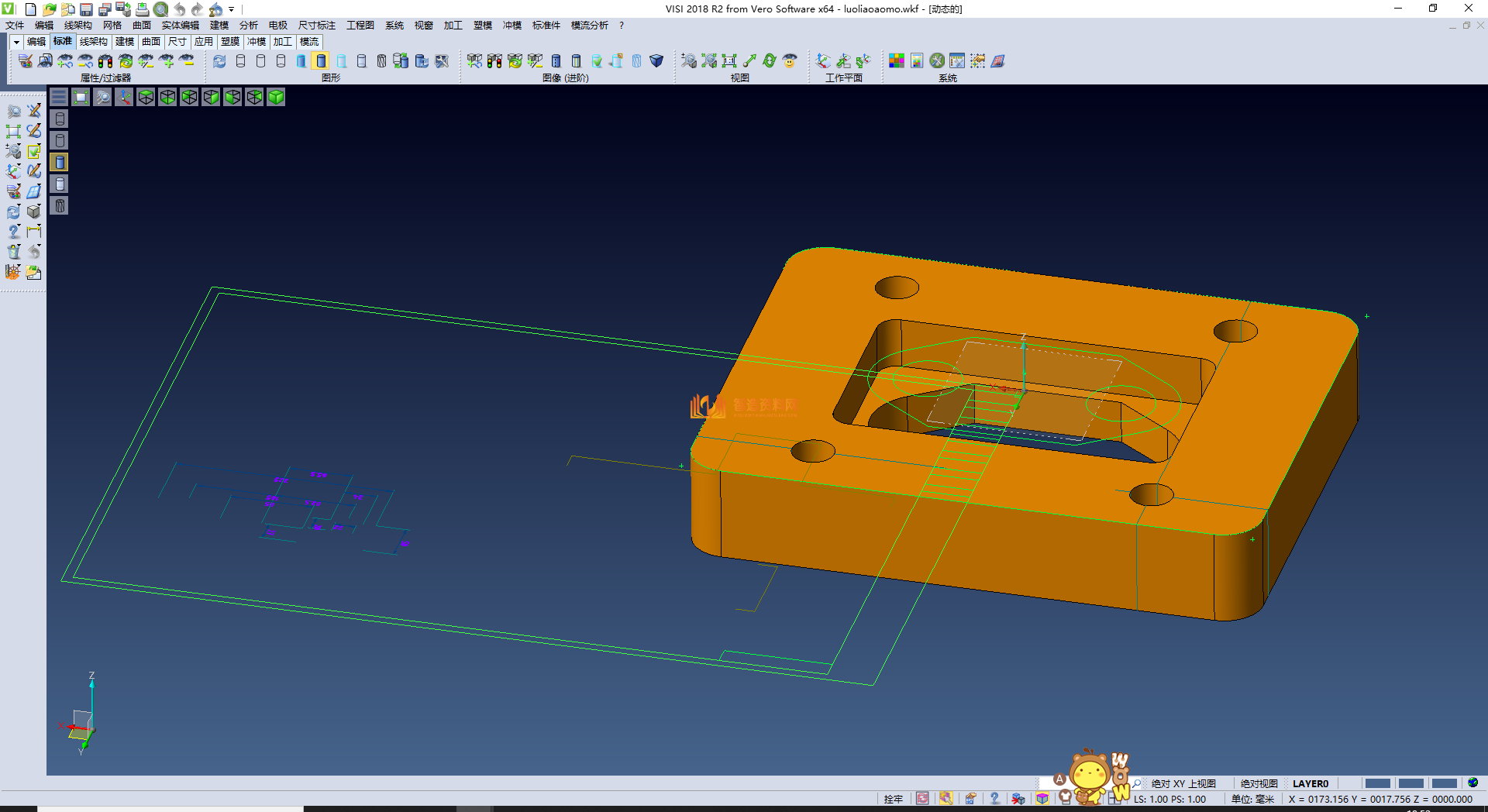 冲压倒装复合模,XSMJGZ_PRT_0039.png,NeadPay,冲压,第1张