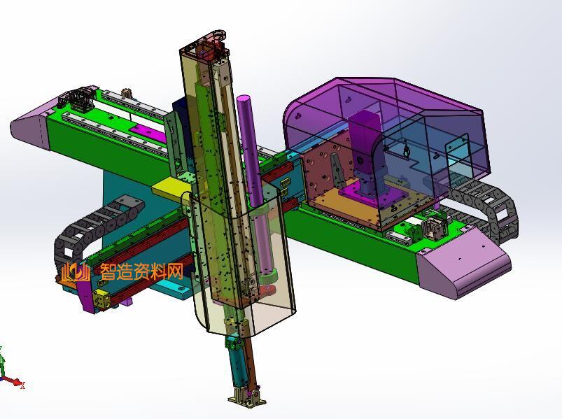 三轴伺服机械手、注塑机械手含全套工程图,NeadPay,注塑,第3张