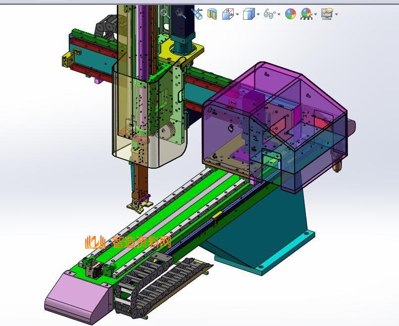 三轴伺服机械手、注塑机械手含全套工程图,NeadPay,注塑,第10张