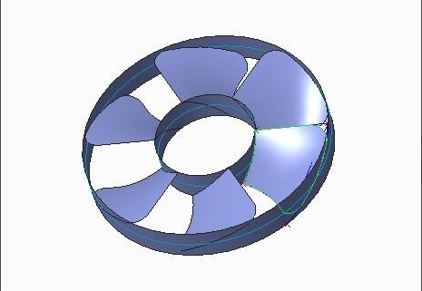 今天小编给大家分享电风扇风扇叶的建模过程,建模,第8张